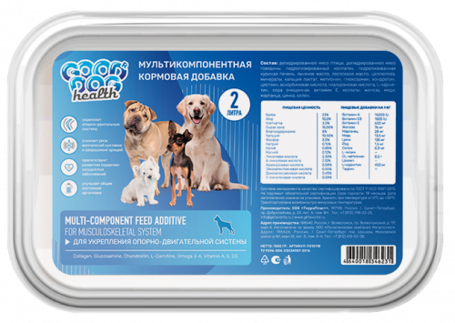Мультикомпонентная кормовая добавка для опорно-двигательной системы